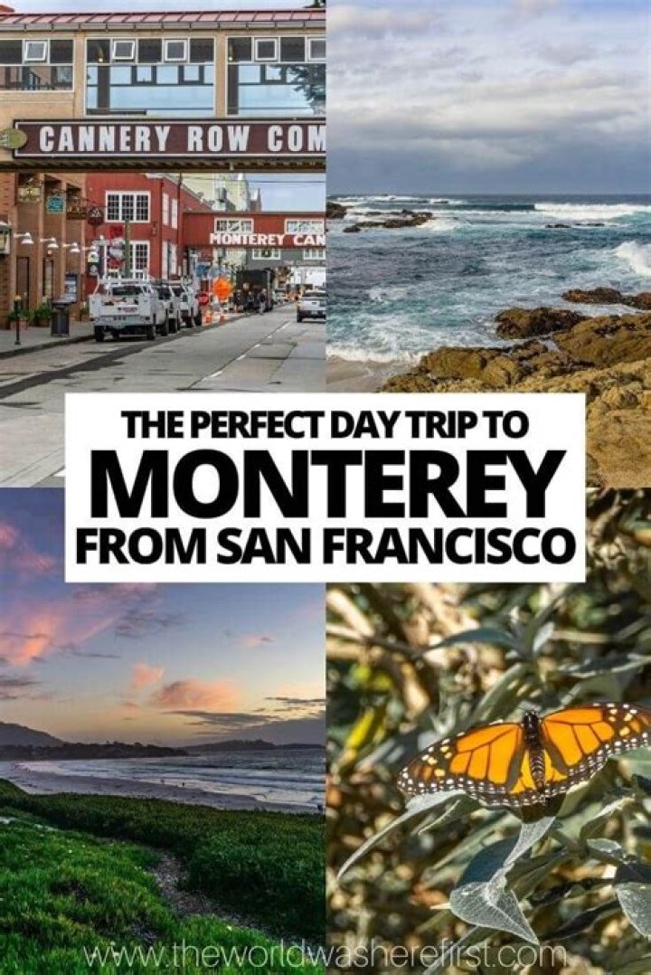 How To Go From San Francisco To Monterey