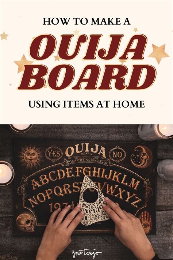 How To Make A Ouija Board At Home