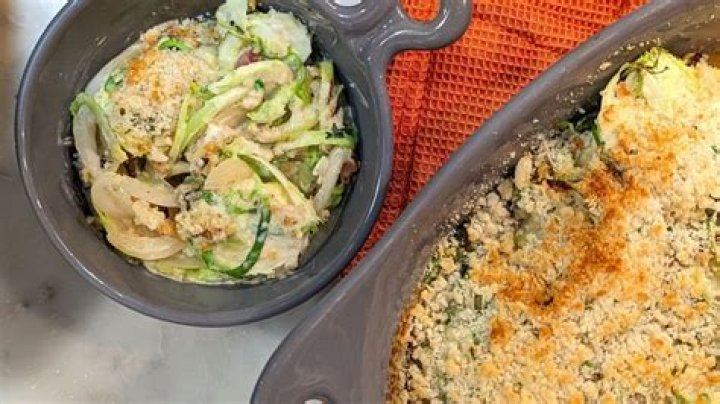How to Make Brussels Sprout Gratin with Pancetta and Parmesan | Holiday Casserole | Michael Symon