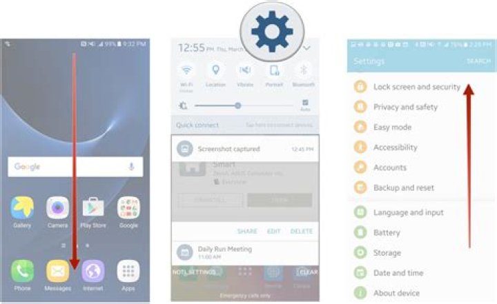 How to manage the language and input settings on the Samsung Galaxy S7