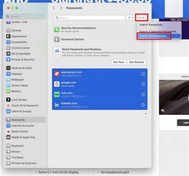 How to move passwords from iOS to Android