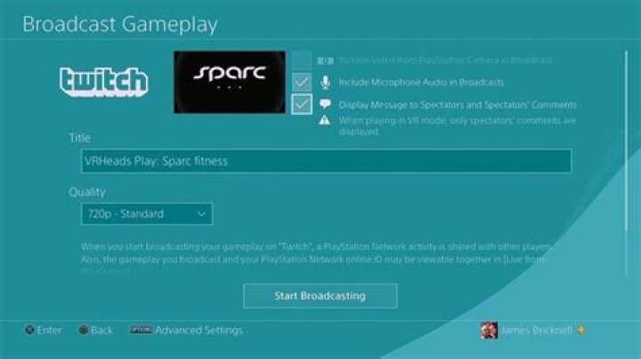 How to see Twitch comments through PlayStation VR