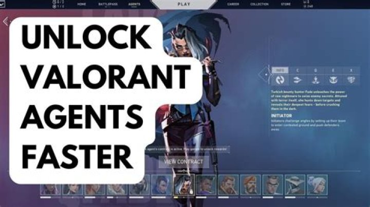 How to Unlock Valorant Agents Faster