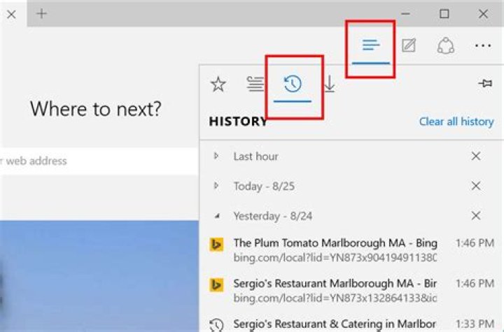 How to view and delete your browser history