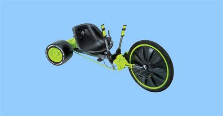 Huffy Green Machine RT Trike Spins 180-Degrees