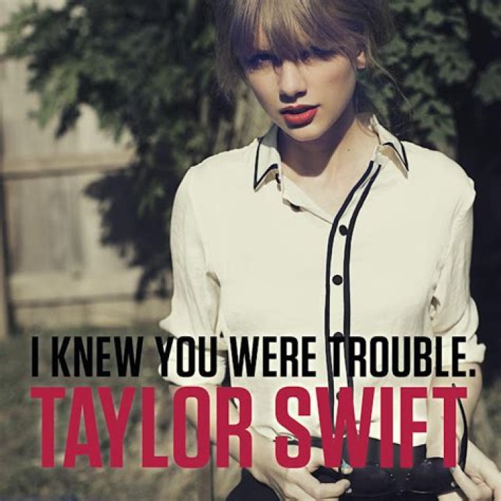 “I Knew You Were Trouble” by Taylor Swift