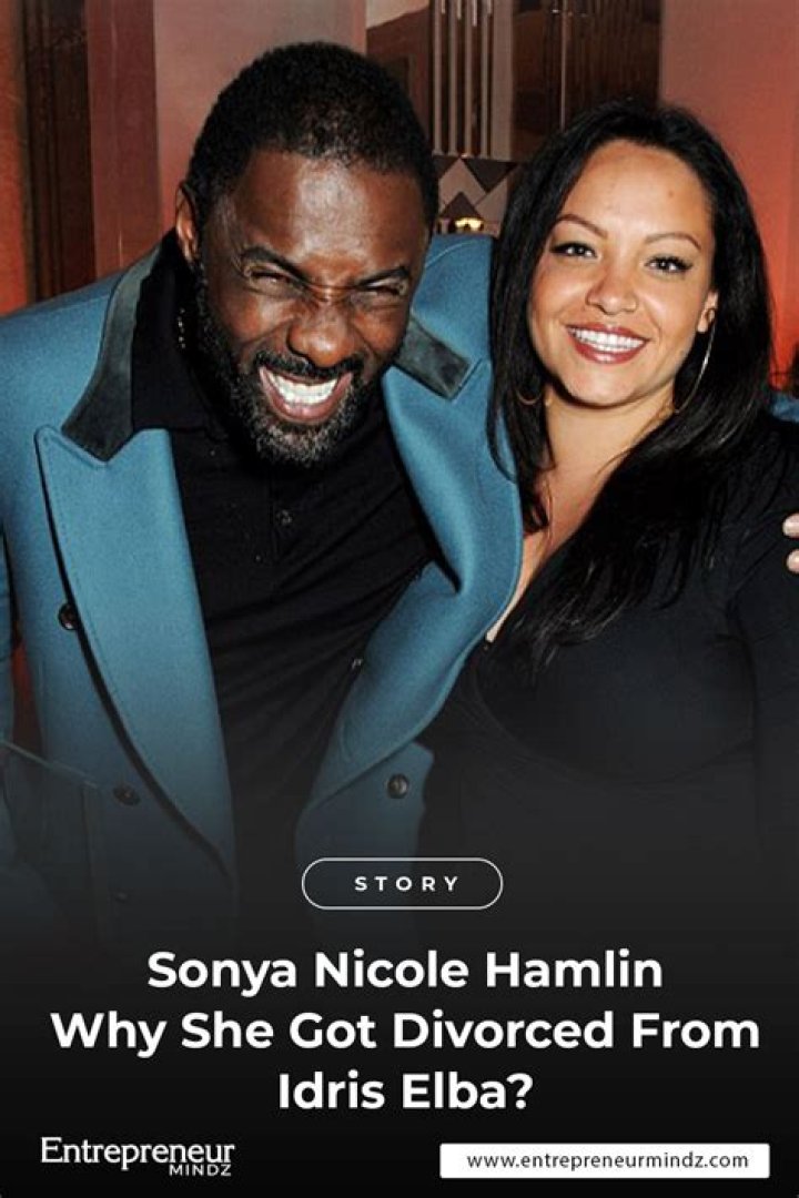 Idris Elba and Sonia Nicole Hamlin