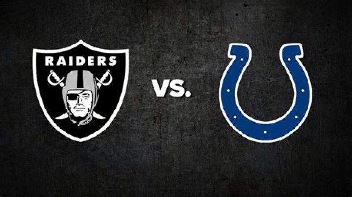 Indianapolis Colts vs Las Vegas Raiders Box Score - December 31, 2023