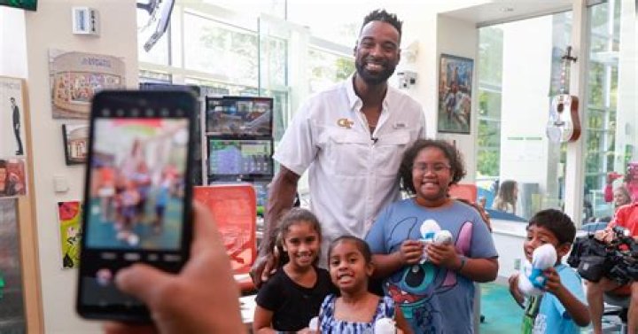Inspire Atlanta | Georgia Tech legend Calvin Johnson helps sick and challenged