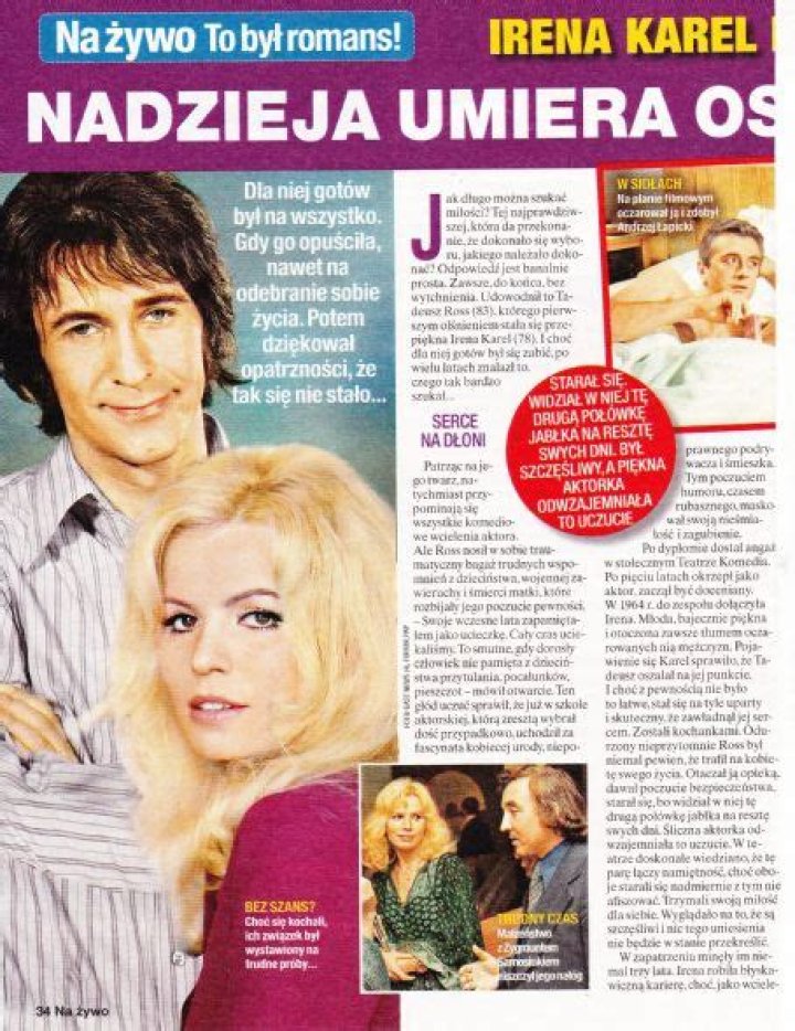 Irena Karel and Tadeusz Ross