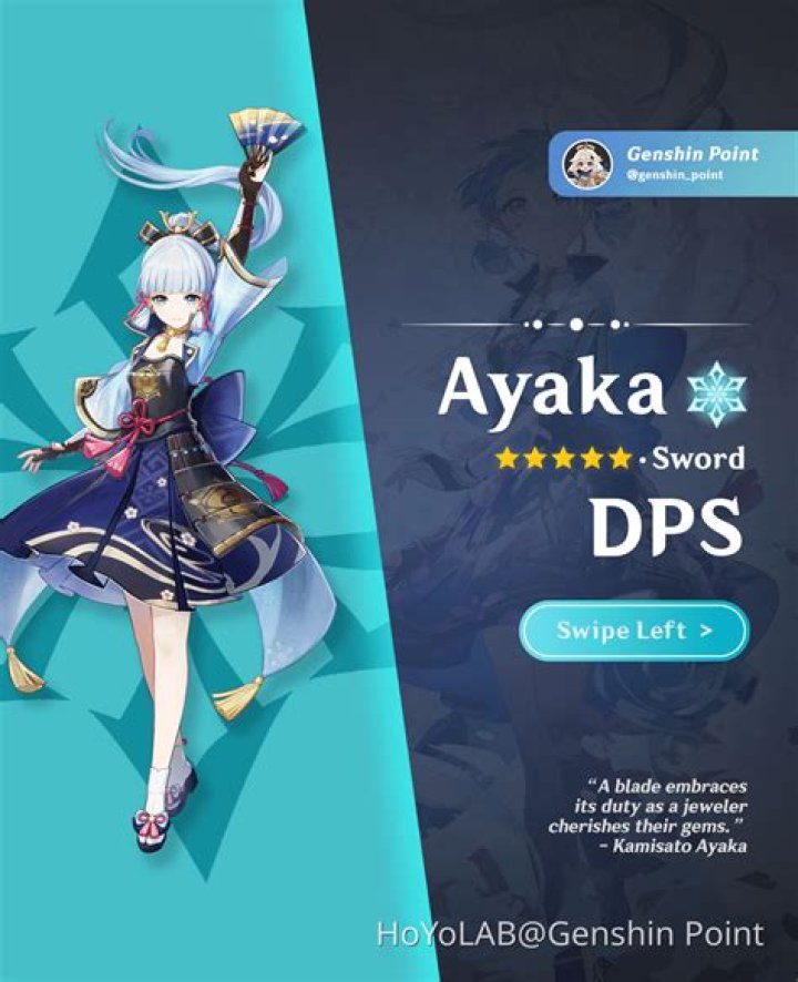 Is Ayaka a good DPS?