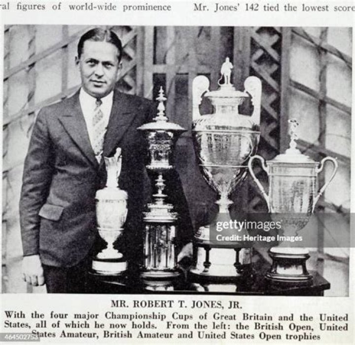 Is Bobby Jones' 1930 Grand Slam Season Overrated? | News, Scores, Highlights, Stats, and Rumors