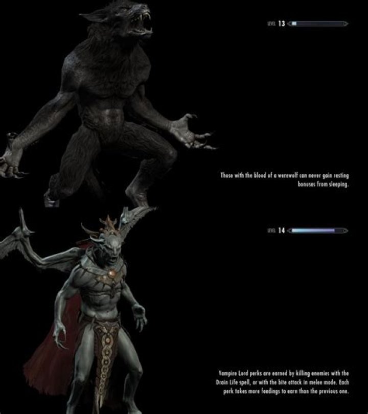 Is it better to be a vampire or Werewolf in Skyrim?