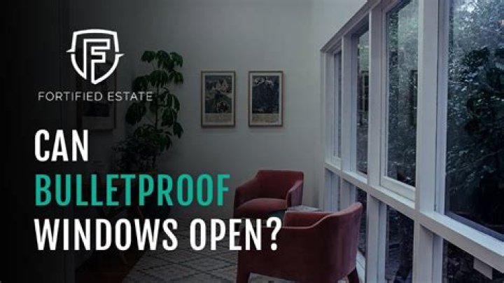 Is it illegal to have bulletproof windows?