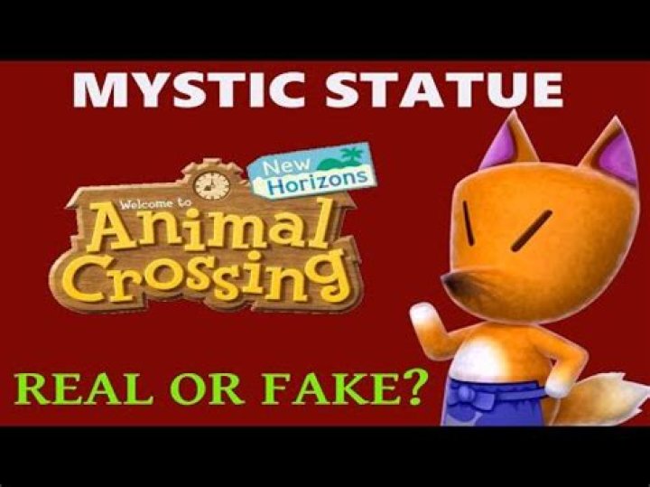 Is the Mystic statue in Animal Crossing real?
