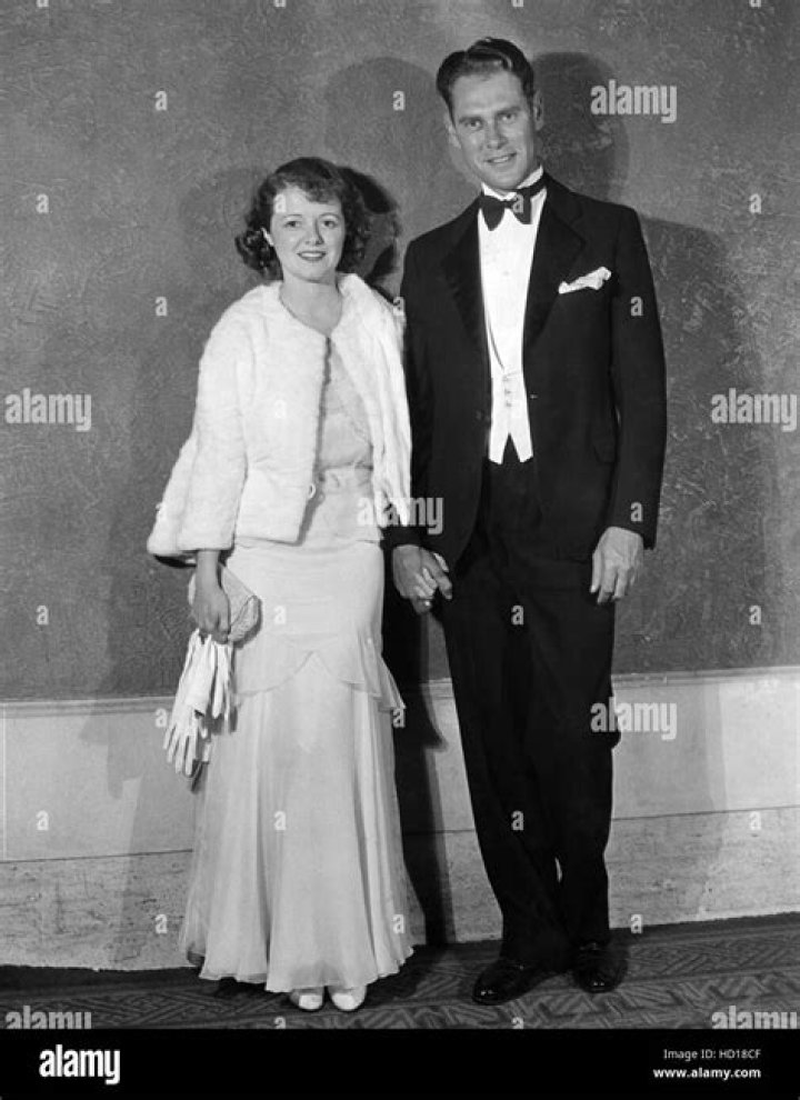Janet Gaynor and Jesse Lydell Peck