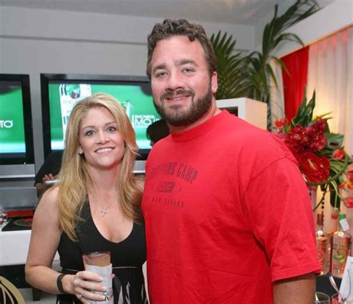 Jeff Saturday and Karen Saturday