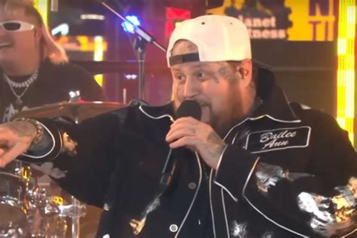 Jelly Roll Rocks Times Square With a New Year's Eve Medley