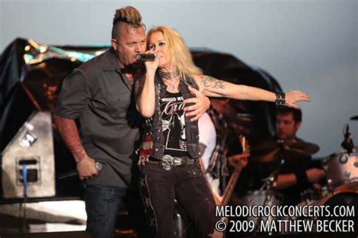 Jim Gillette and Lita Ford