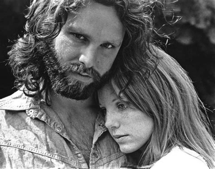 Jim Morrison and Pamela Courson