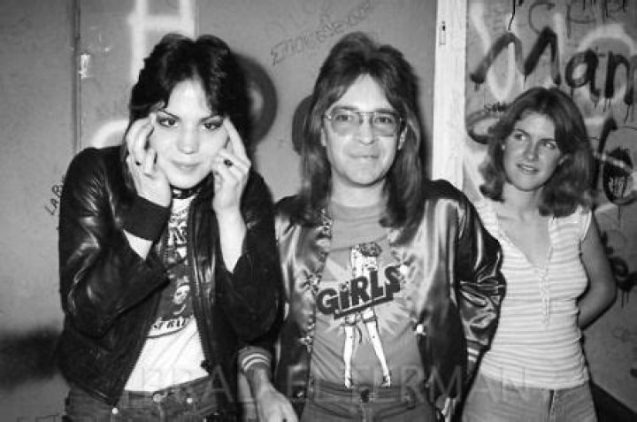 Joan Jett and Lisa Curland