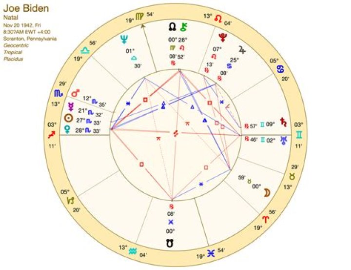 Joe Biden's Zodiac Sign & Birth Chart