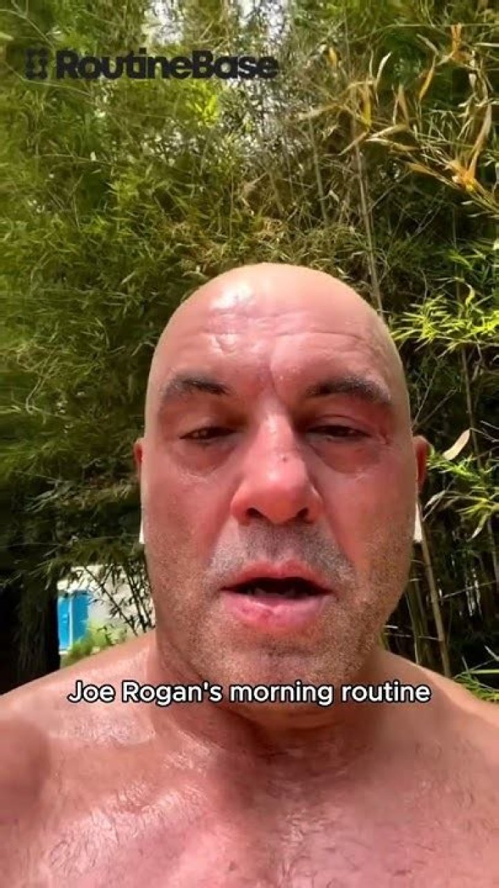 Joe Rogan Morning Routine
