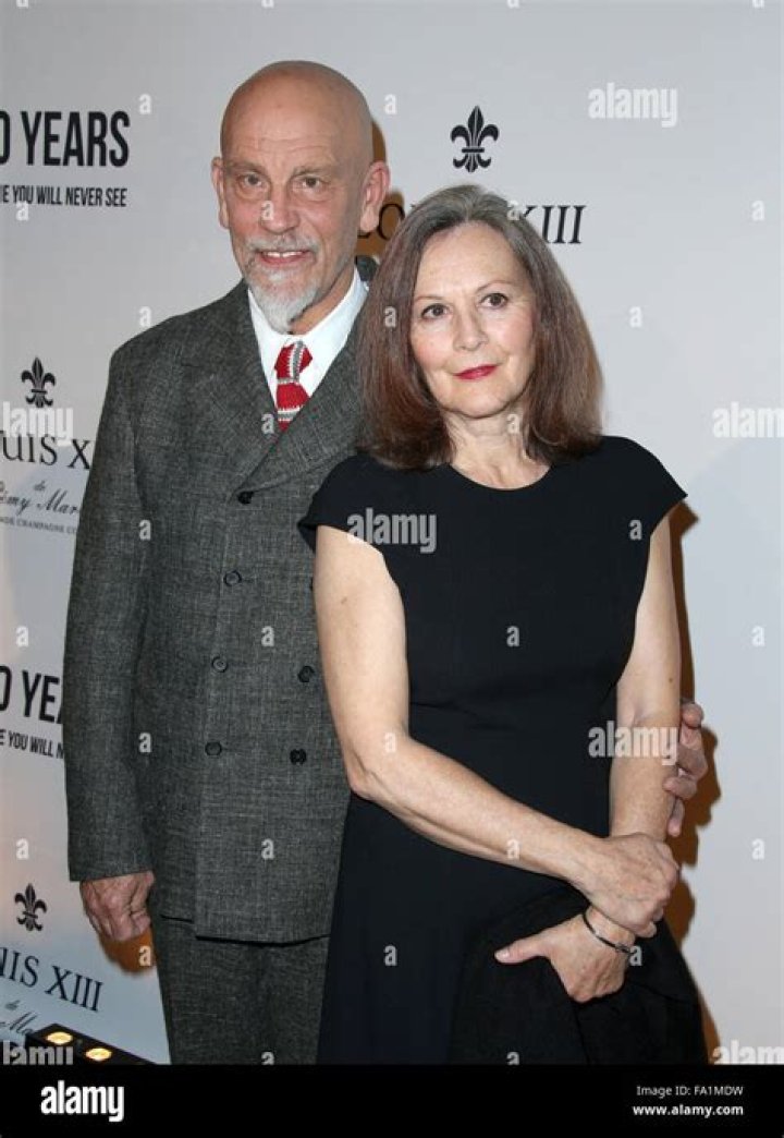 John Malkovich and Nicoletta Peyran