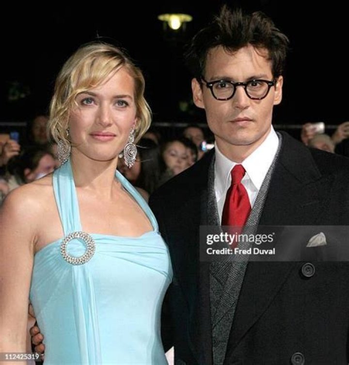Johnny Depp and Kate Winslet