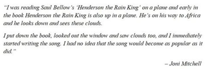 Joni Mitchell’s “Both Sides Now” Lyrics Meaning