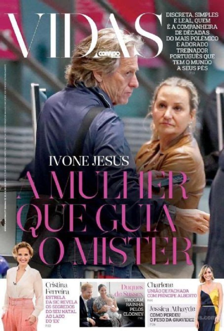 Jorge Jesus and Ivone Jesus