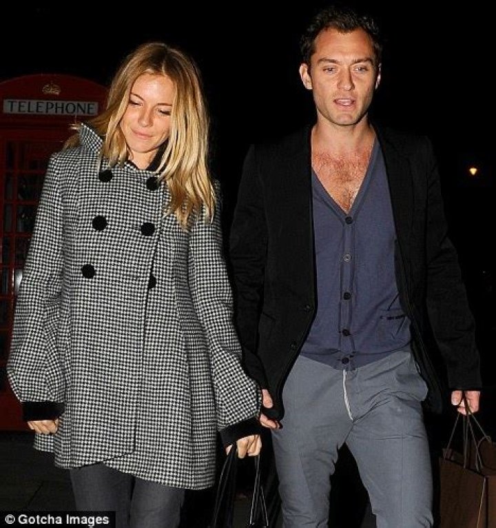 Jude Law and Samantha Burke