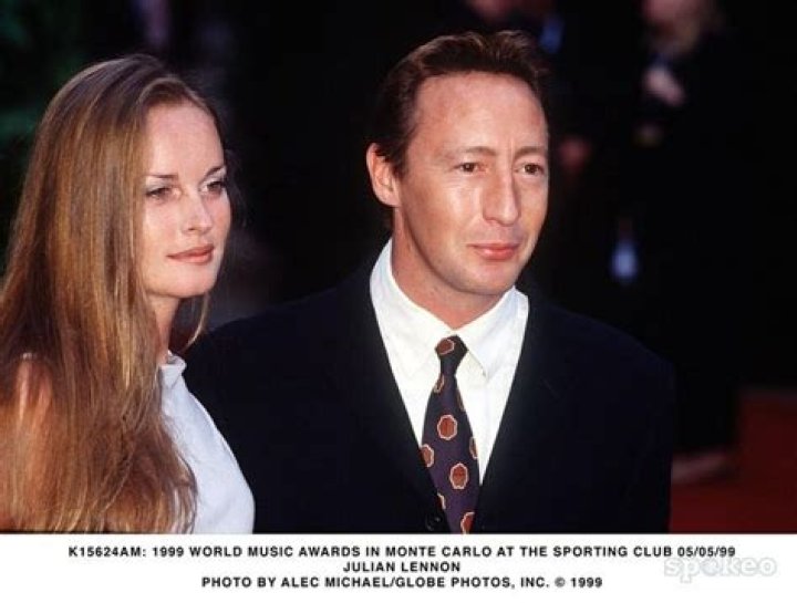 Julian Lennon and Lucy Bayliss