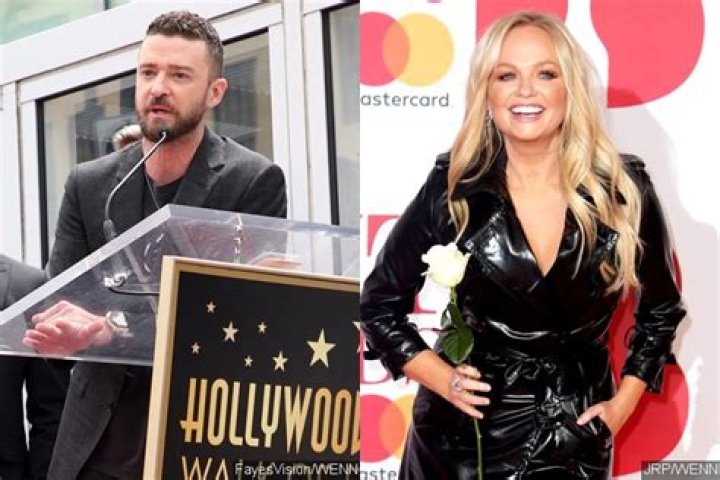 Justin Timberlake and Emma Bunton