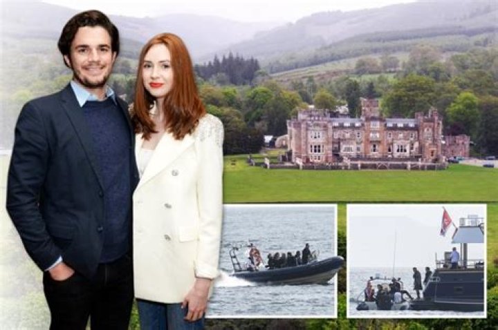 Karen Gillan Wedding In Dunoon Castle