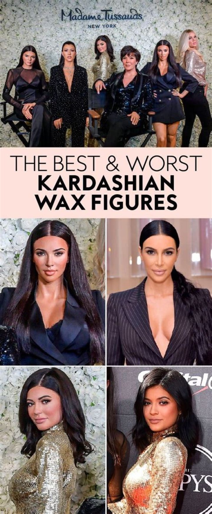 KarJenner Wax Figure Ranking