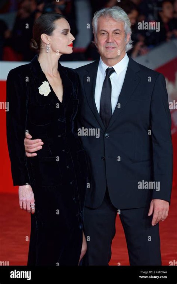 Kasia Smutniak and Domenico Procacci