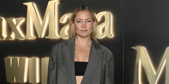 Kate Hudson Reworked the Classic Power Suit With a Bandeau Bra