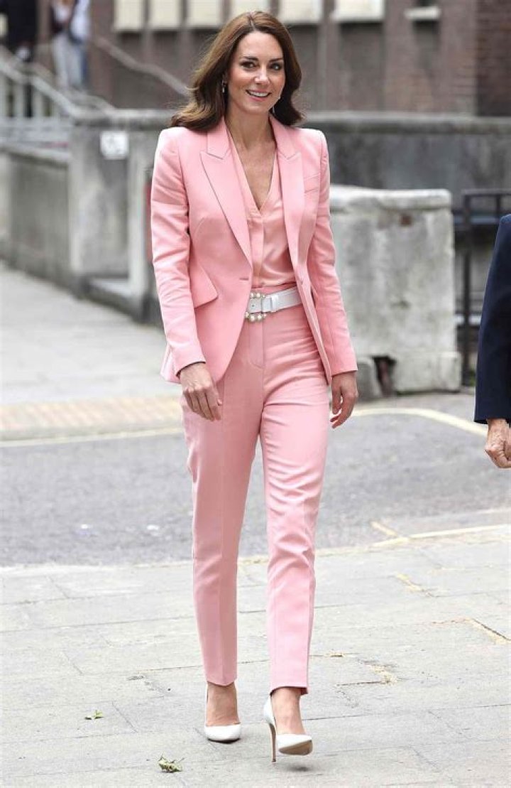 Kate Middleton's Royal Take on Barbiecore Included Her Signature Coat in Hot Pink