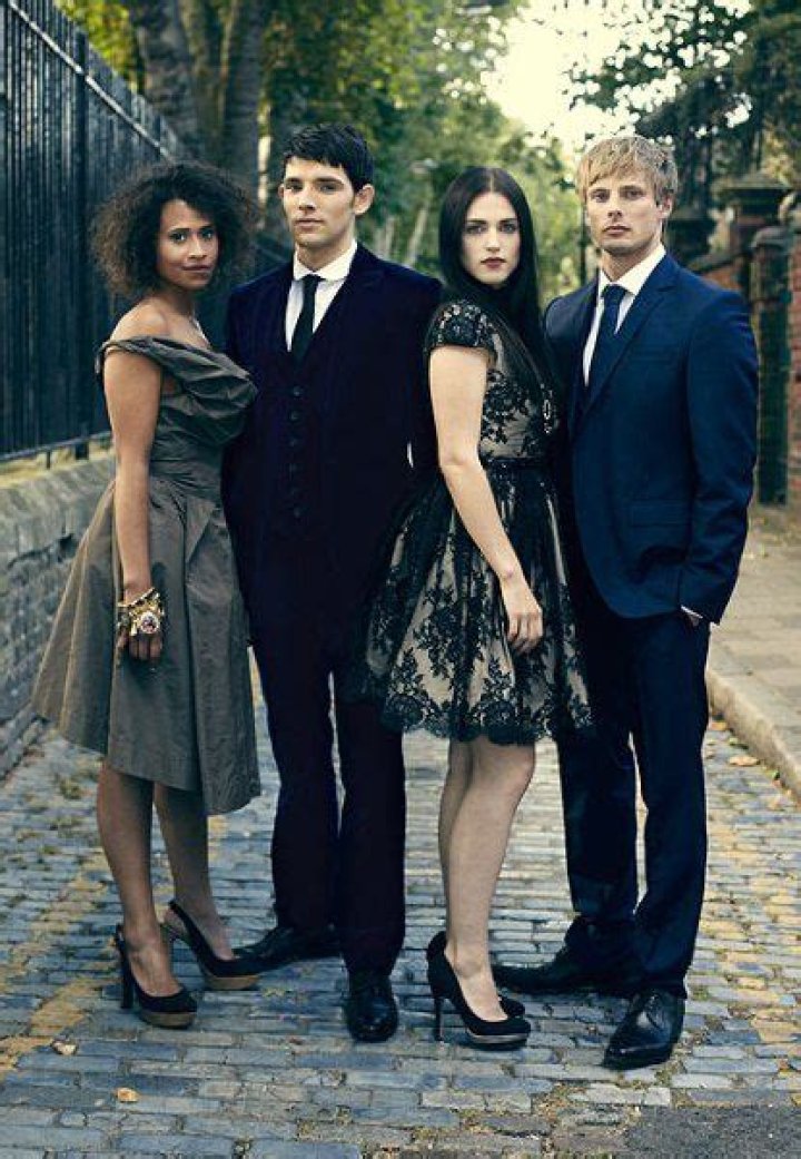 Katie McGrath and Colin Morgan