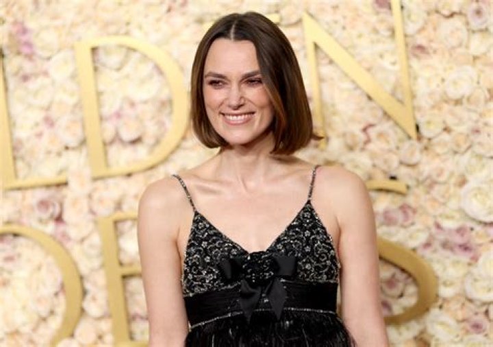Keira Knightley Shows Off Her Bright Off-Duty Style in Venice with Striped Coordinates