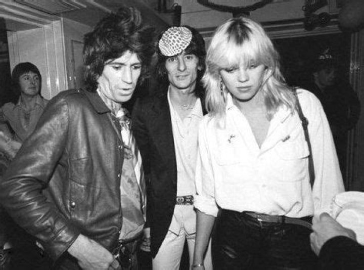 Keith Richards and Lil Wenglas Green
