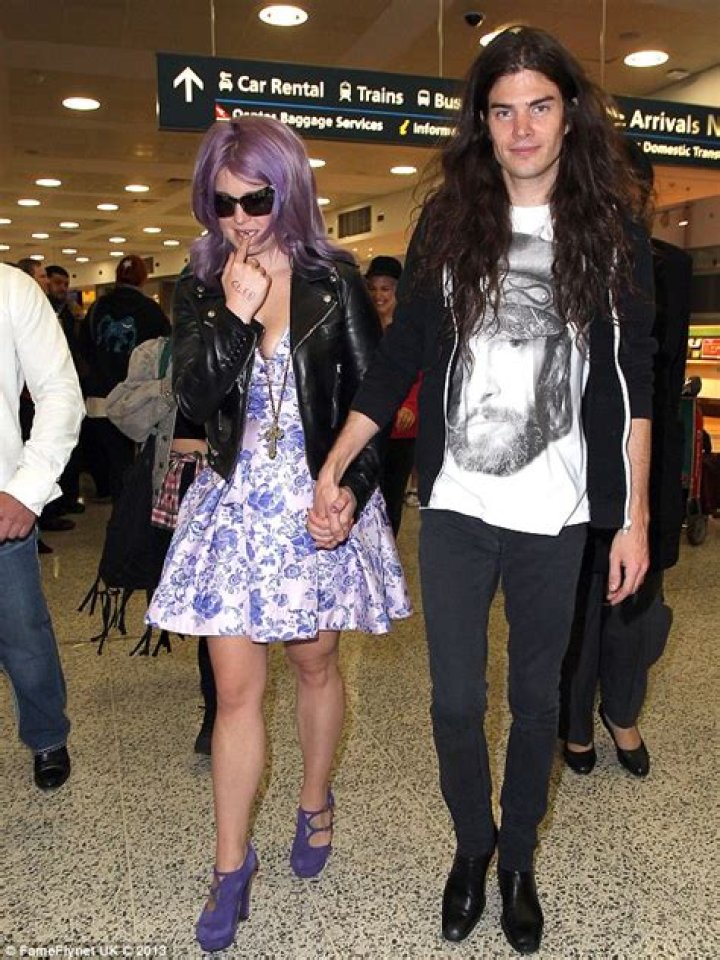Kelly Osbourne and Bert McCracken