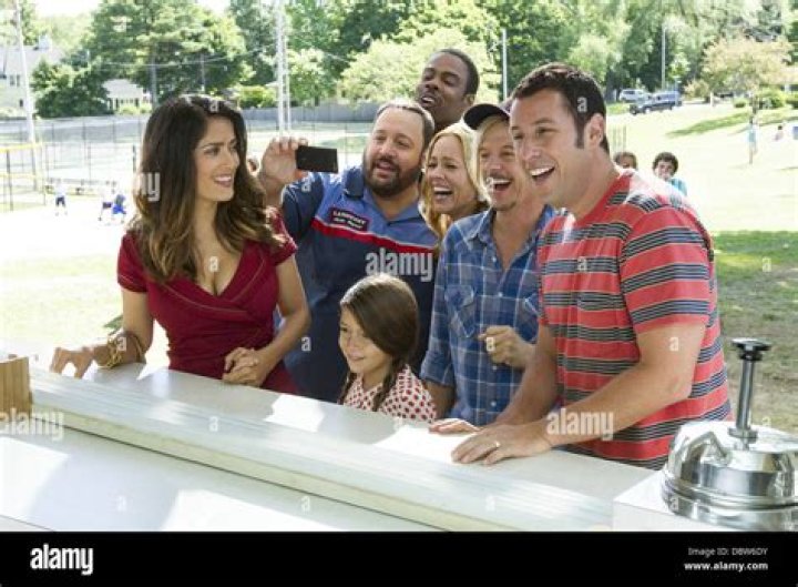 Kevin James and Maria Bello
