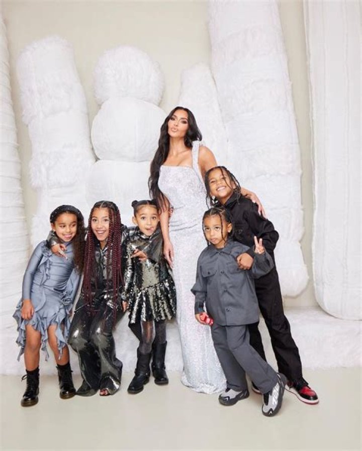 Kim Kardashian's Kids Colored All Over Her Expensive Jeans