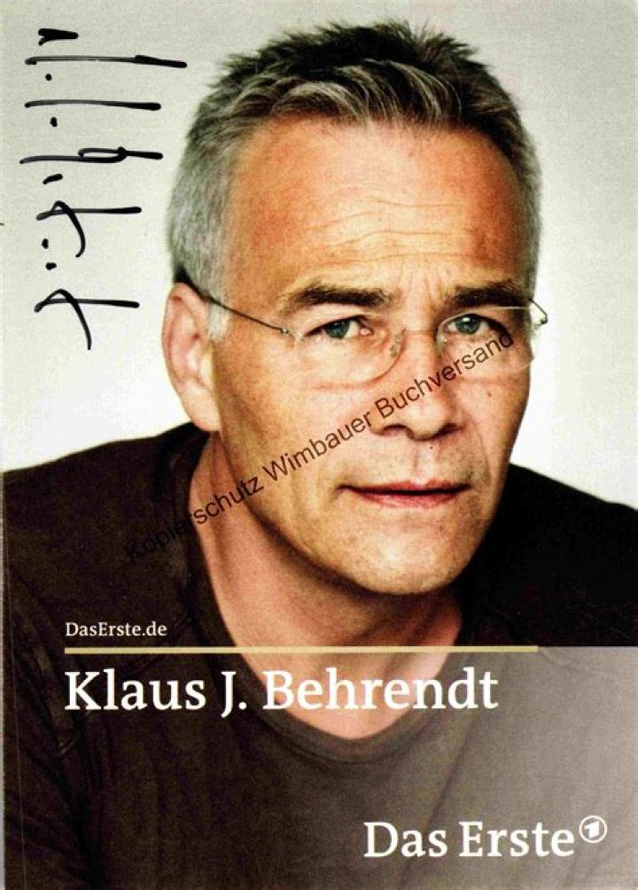 Klaus J. Behrendt Krankheit,Eltern,Alter,Grobe und Gewicht