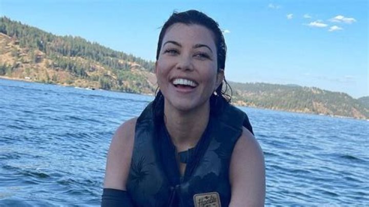 Kourtney Kardashian Took a Style Cue from Sister Kim with Her Latest Swimwear Look