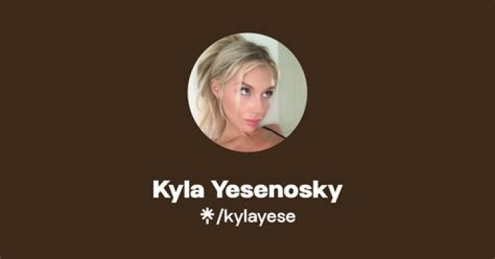 Kyla Yesenosky OnlyFans: A Comprehensive Insight Into Her Journey