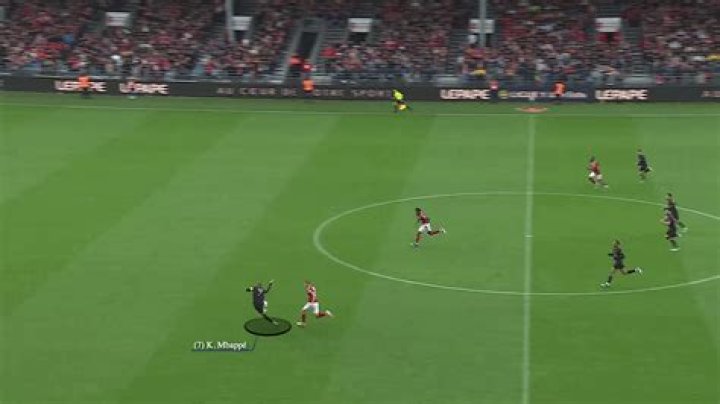Kylian Mbappe’s drilled, near-post finish is bamboozling opponents