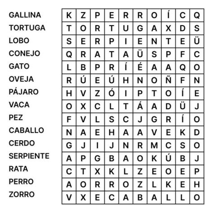 La sopa de letras más simple y más difícil de todos los tiempos